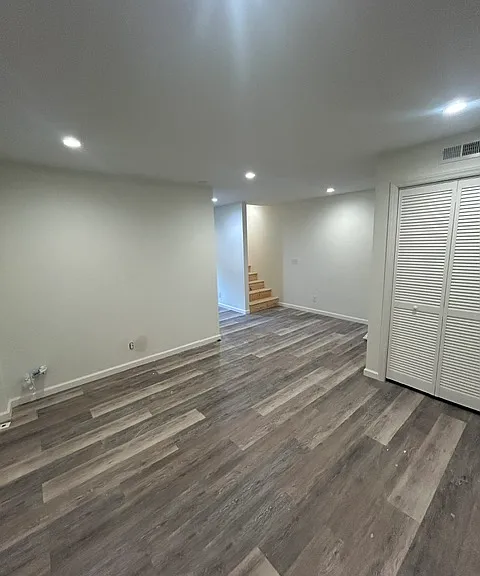 downstairs living area