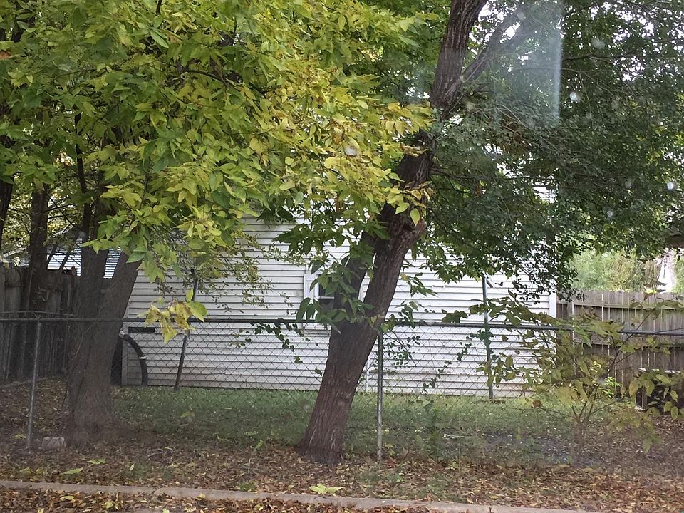 Fenced back yard