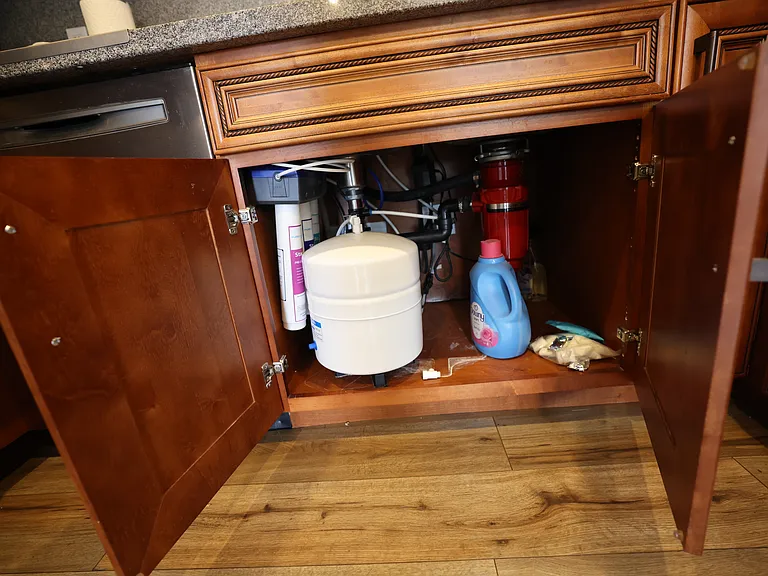 Filter Water and Gargabe Disposal