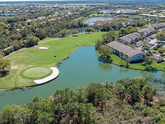 Expansive, private views of the 7th and 8th holes, condo circled
