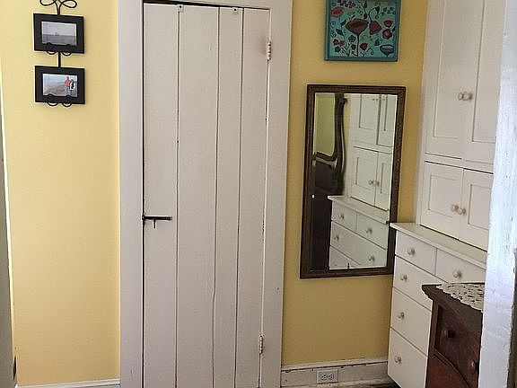 master bed built in dresser