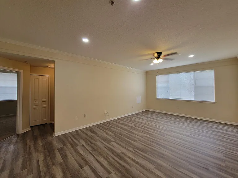 Living Room with pool view