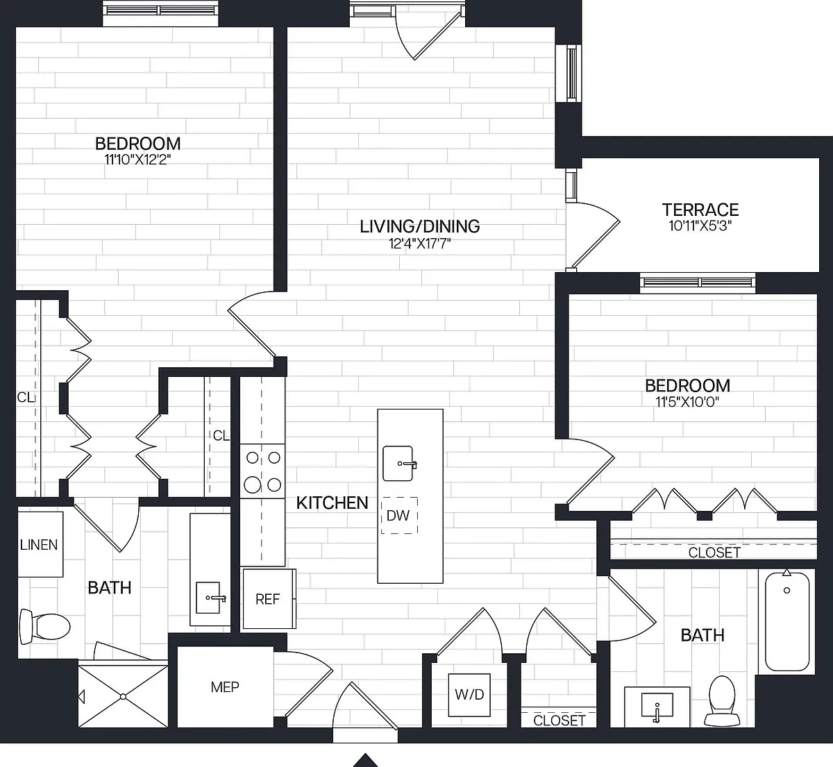 Floor plan B13-15PH