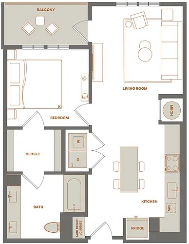 Floor plan A3a