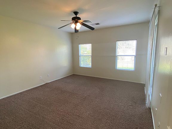 Master suite open to the patio