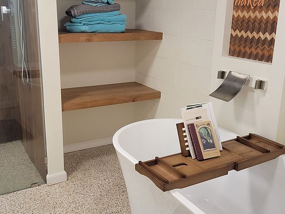 Basement bathroom