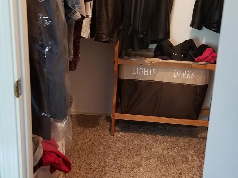 Big walk-in closet