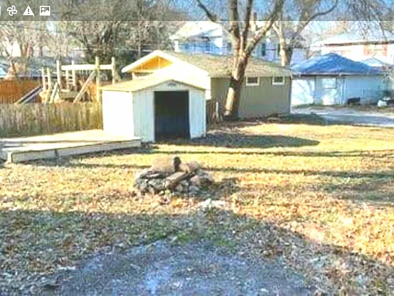 View from se corner toward alley
