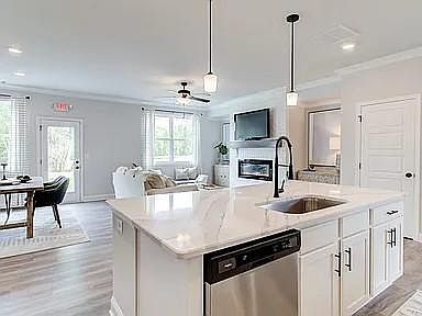 Kitchen to Hall View