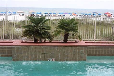 view from balcony