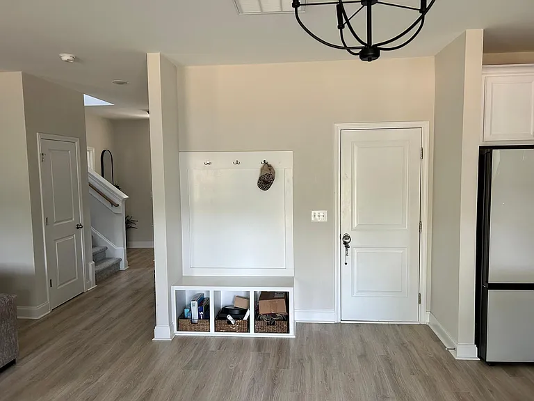 Door to garage