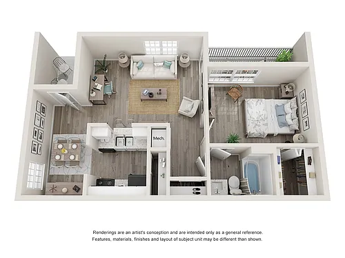 Floor plan Sand Dollar