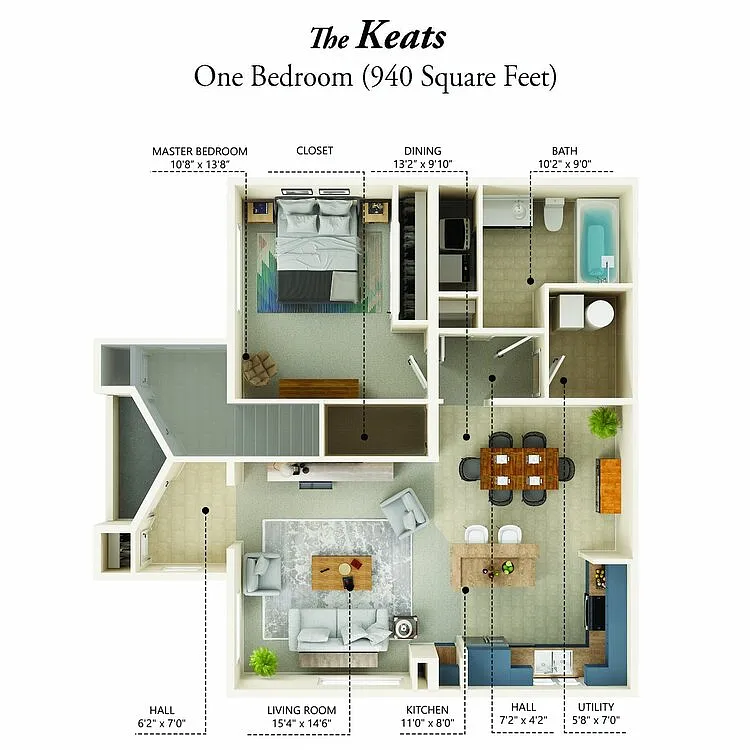 Floor plan Keats