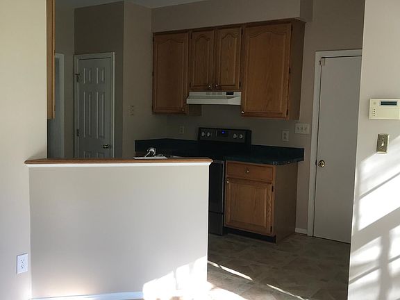 Kitchen nook looking to kitchen