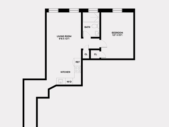 2nd image of 1661 Park Ave #2B