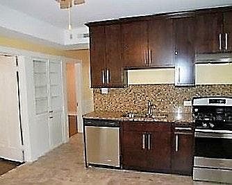 huge kitchen/dining area.