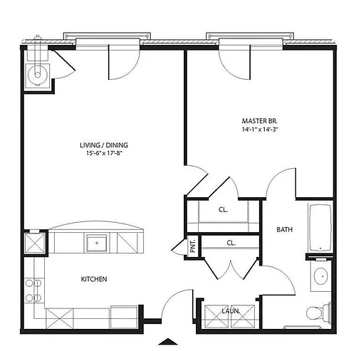 Floor plan A6R
