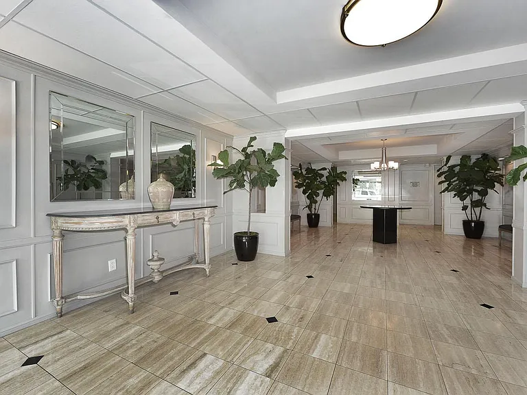 Lobby of building