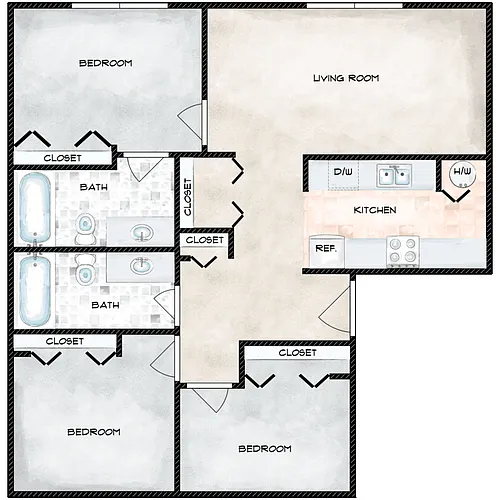 Floor plan 3X2