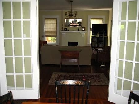 Living room from dining room.