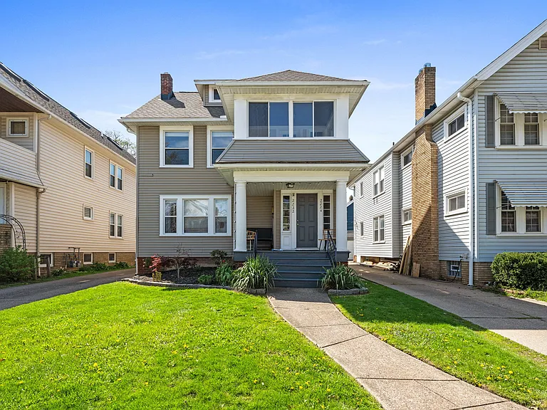 This is the front exterior of the home.