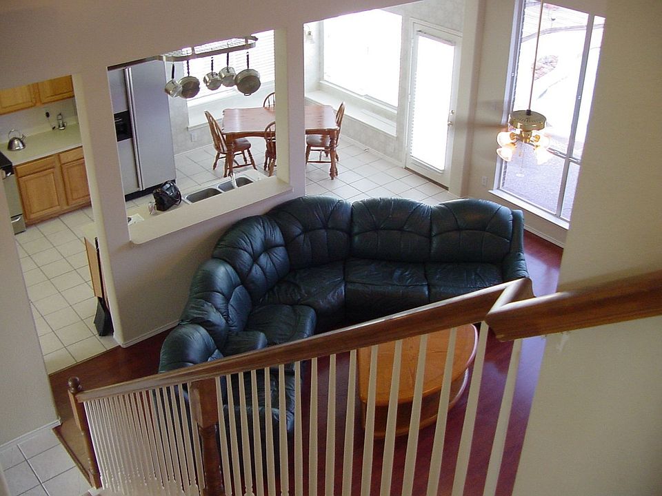 VIew from top of stairs