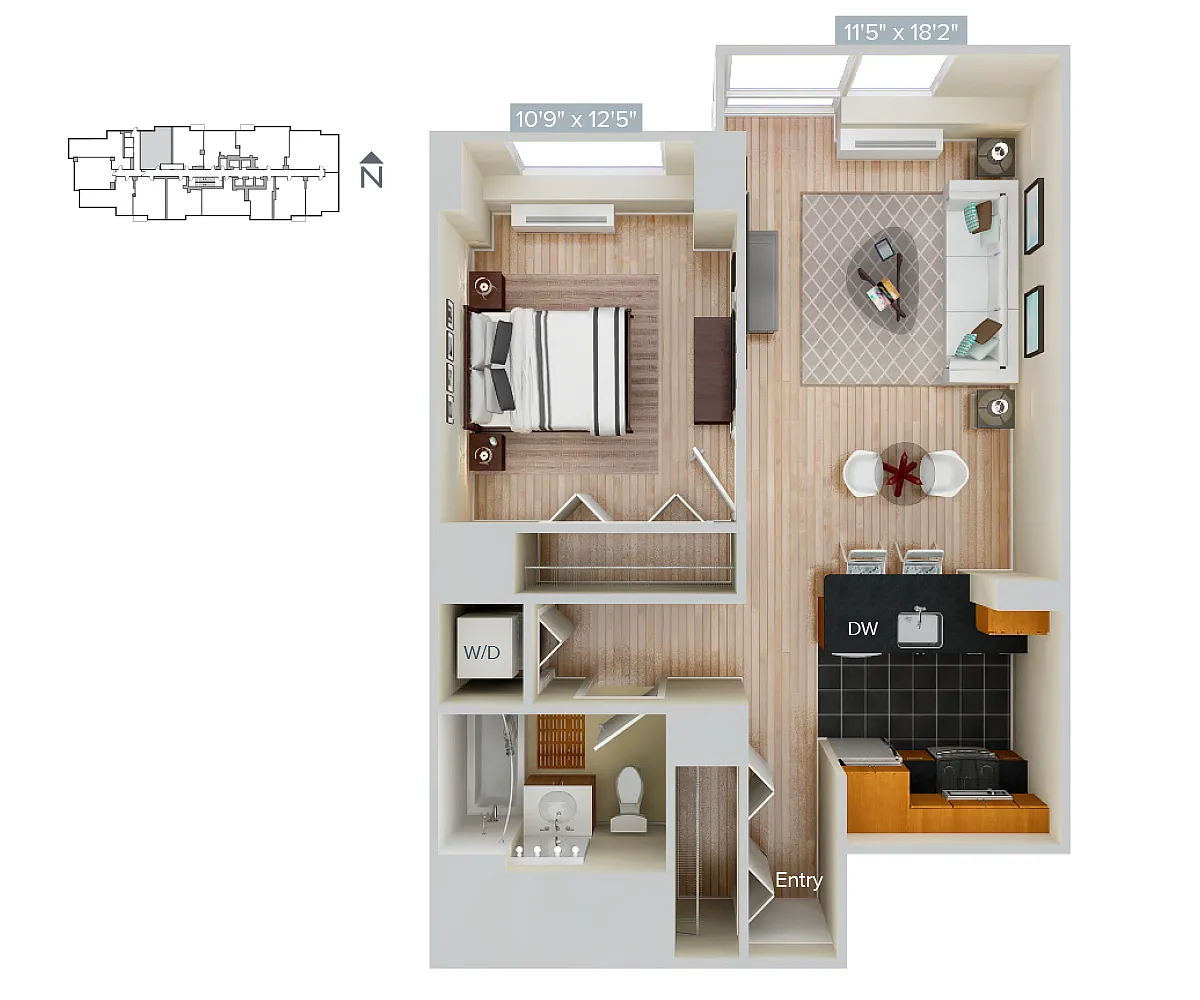 Floor plan Furnished-f-A45-676