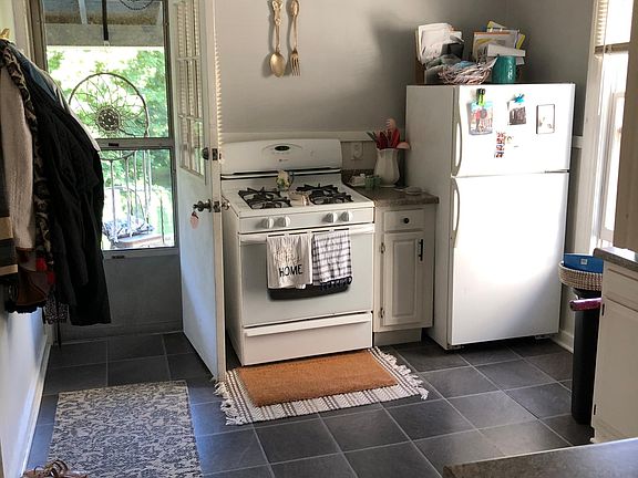 Kitchen, back porch entrance