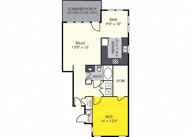 Floor plan Oak