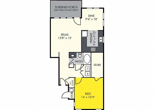 Floor plan Oak