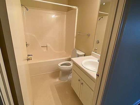 Hallway bathroom