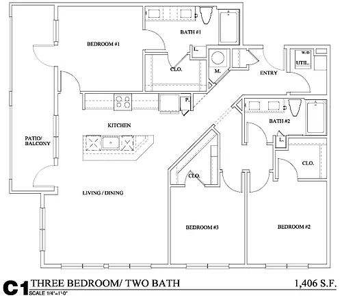 Floor plan The Savannah - Dear John