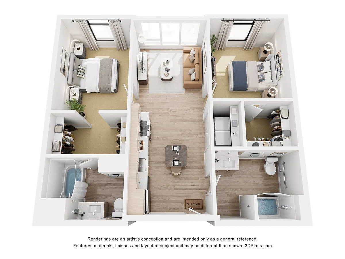 Floor plan Larch Mountain