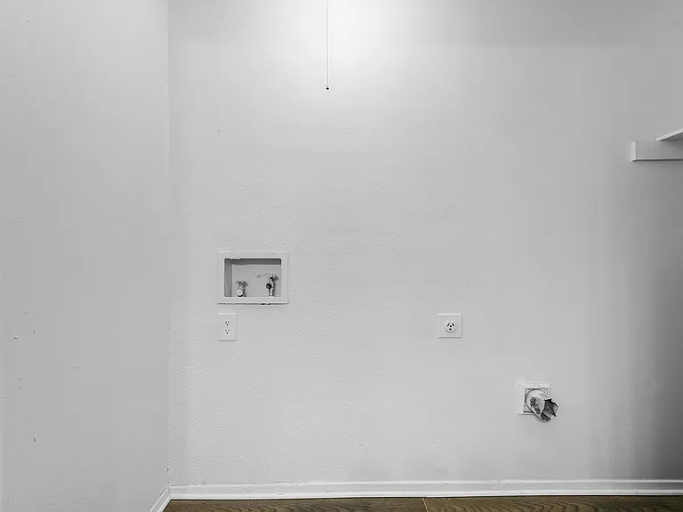 Washer and dryer connections