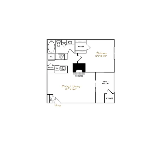 Floor plan A2 Classic