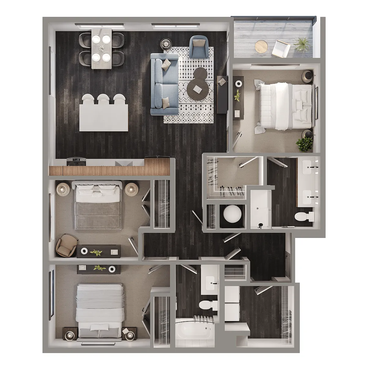 Floor plan C1