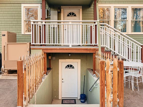 Entrance is located in the back of the home with off-street parking