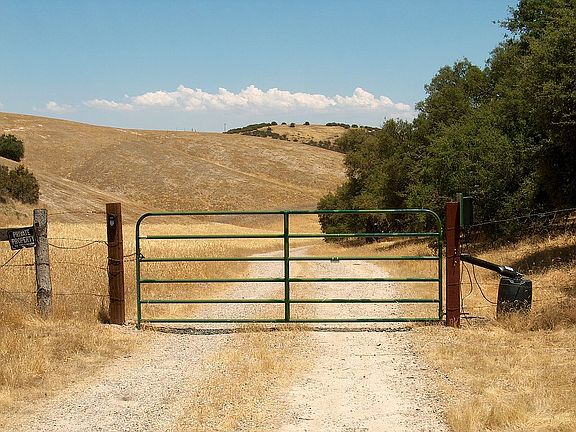 entrance to property
