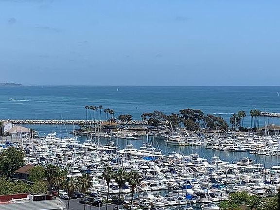 Dana Point Harbor looking towards San Clemente
