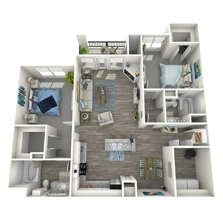 Floor plan The Hawthorne