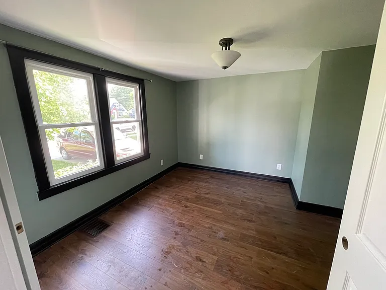 Bedroom 1 with closet.
