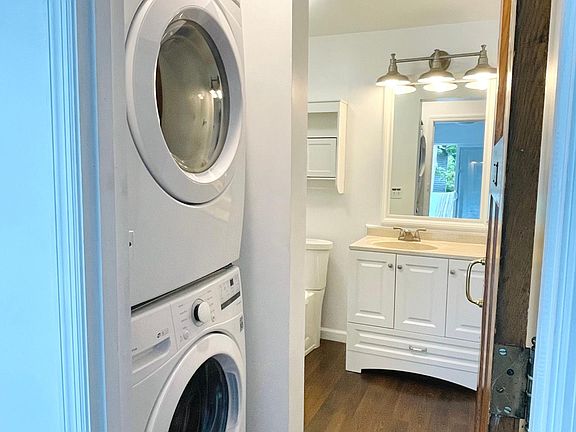 Brand new stackable washer & dryer