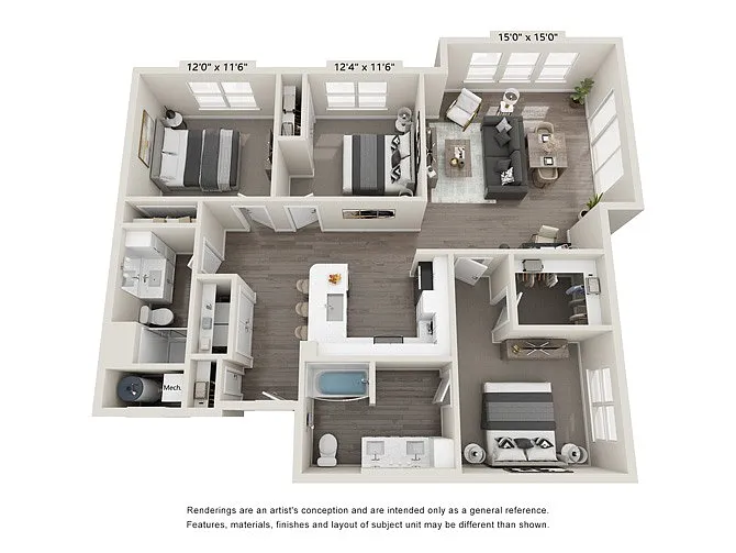 Floor plan C4