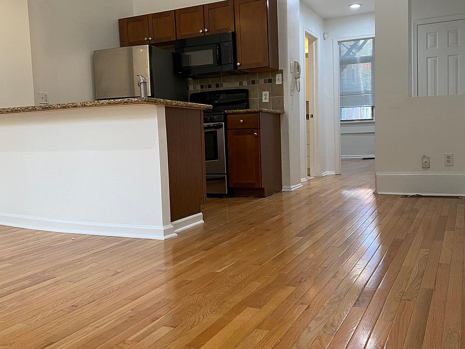 kitchen and main living room