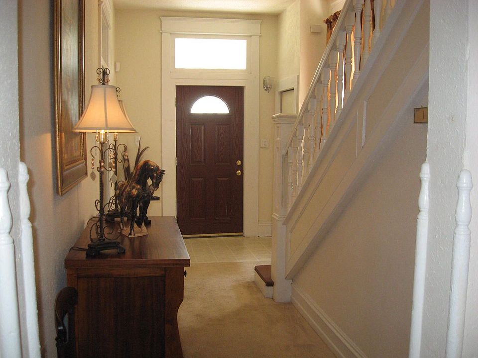 Front foyer entrance from kitchen