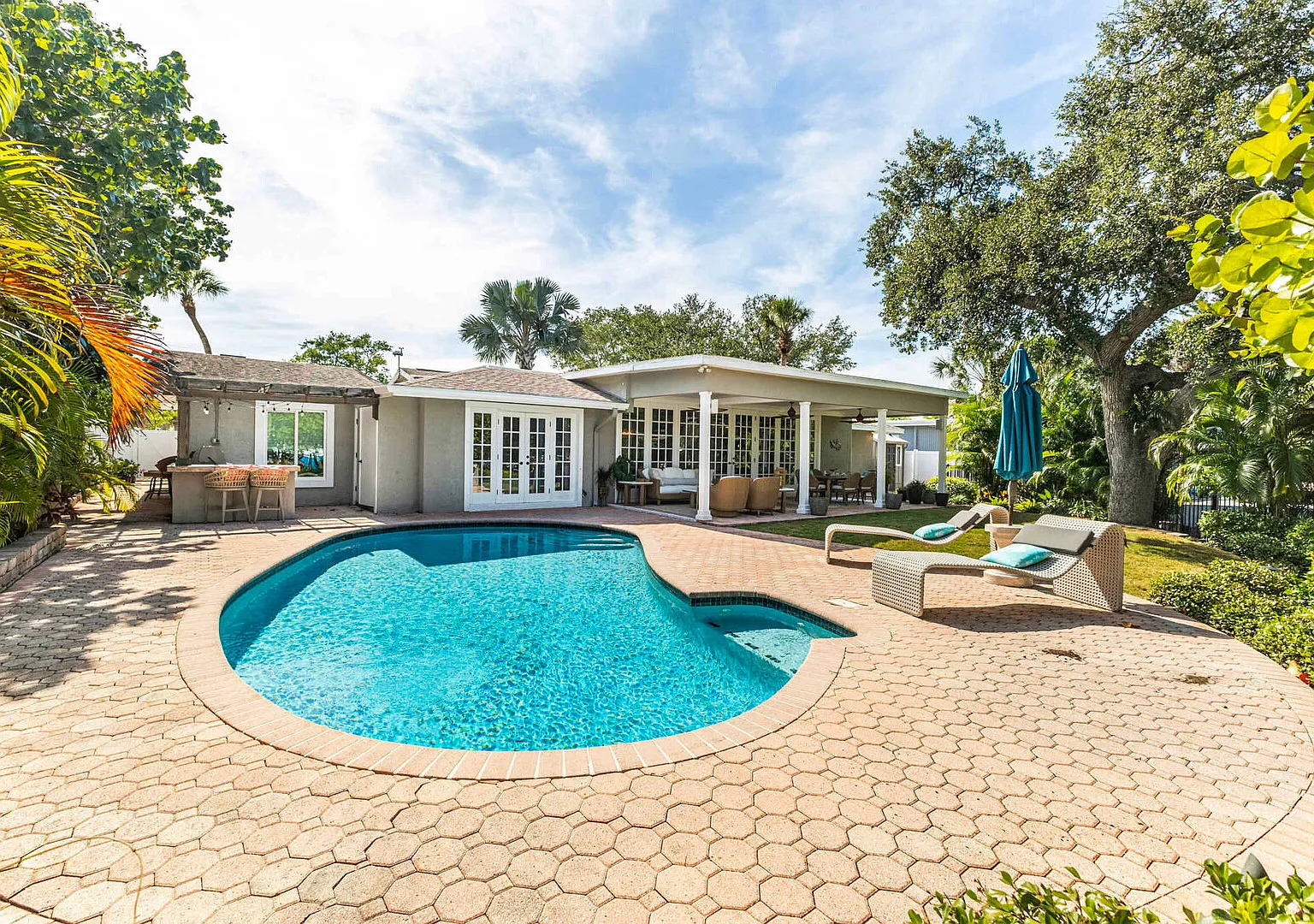 Waterfront Home with Pool & Dock — Photo 1