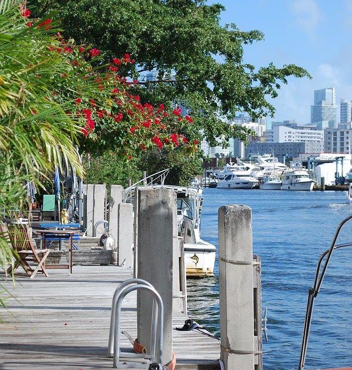 Miami River From Dock