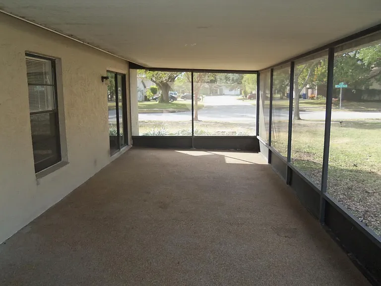Rear Screened Porch