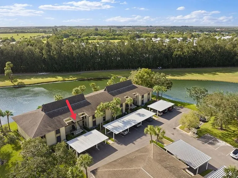 Enjoy STUNNING lake & golf course views from the living area and bedroom!