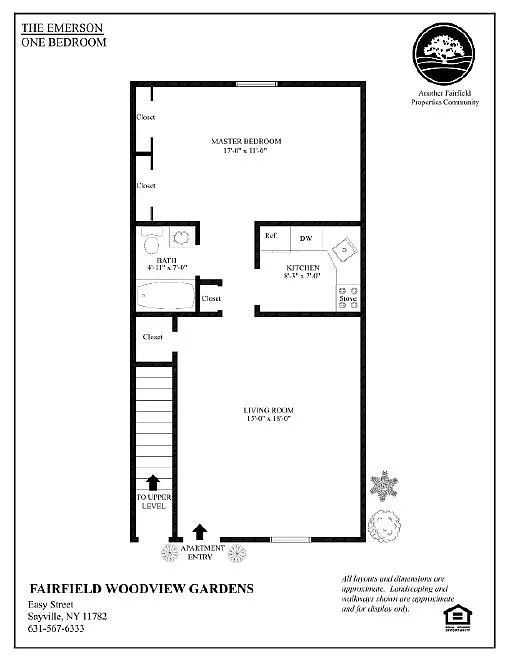 Floor plan The Emerson